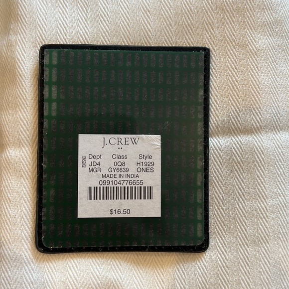 NWT J.Crew Adhesive Card Holder - Picture 3 of 4